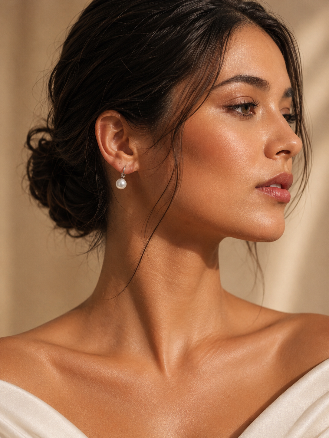 Classic Pearl Drop Earring