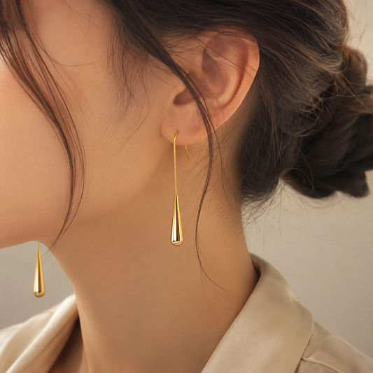 Golden Drift Earrings