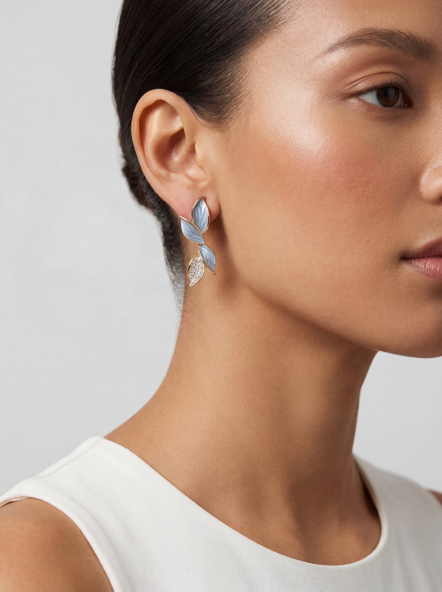 Gilded Leaf Earrings