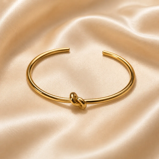 Golden Knot Cuff