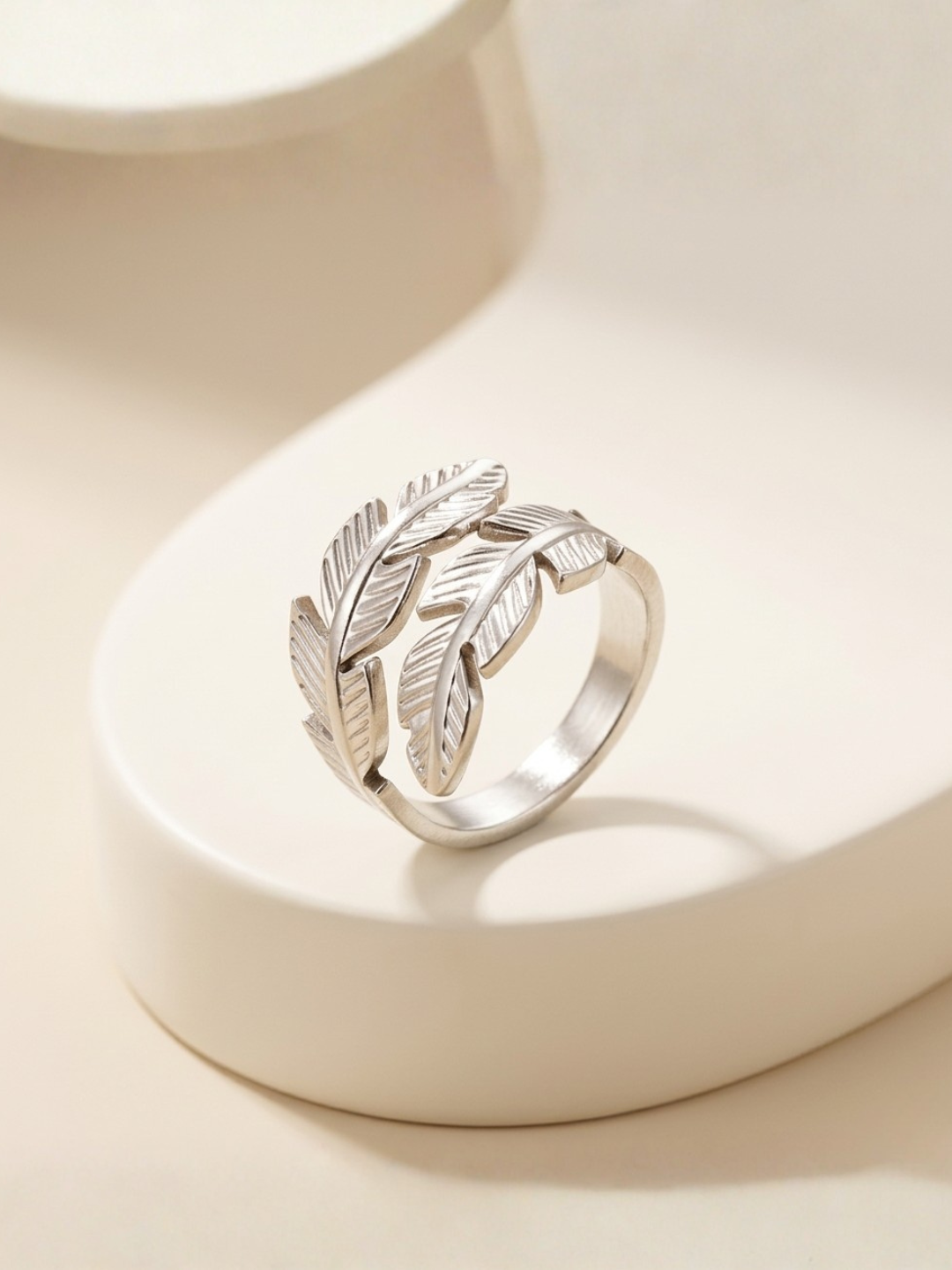 Feather Leaf Ring