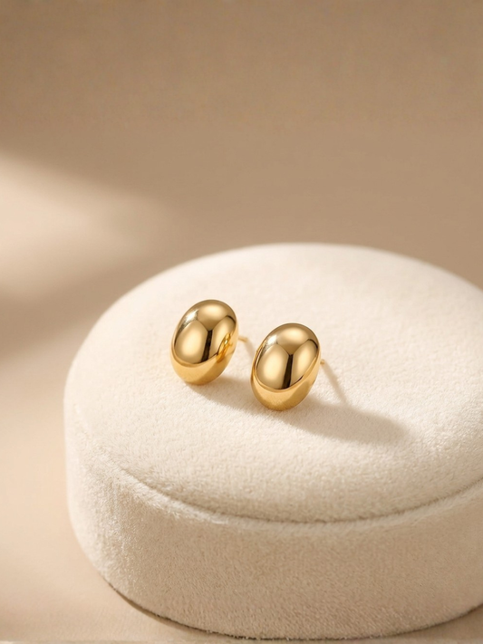 Oval Dome Studs