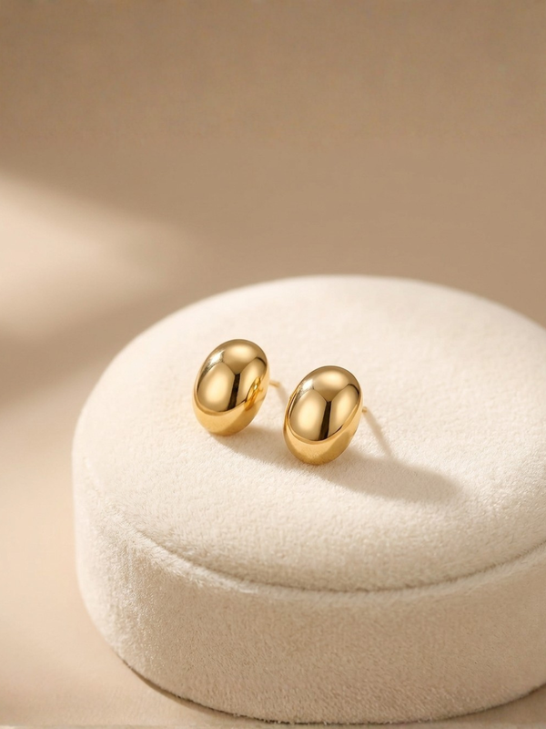 Oval Dome Studs
