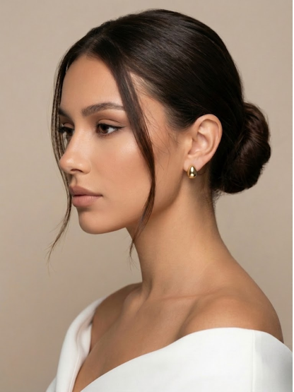 Oval Dome Studs