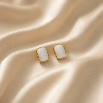Milky Glow Studs