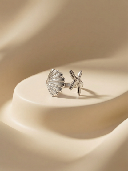 Anti tarnish silver tonned ring for daily wear