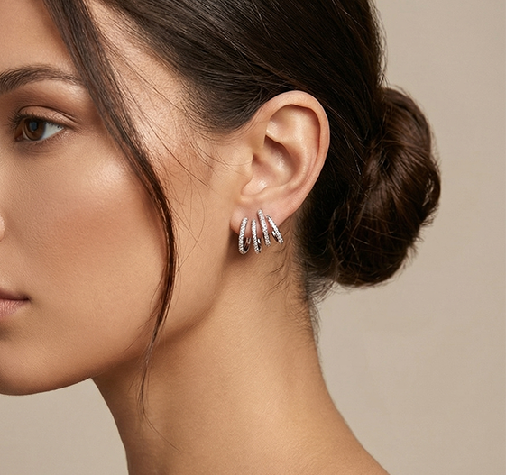 Crystal Wrap Earrings