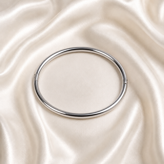 Silver Sleek Bangle