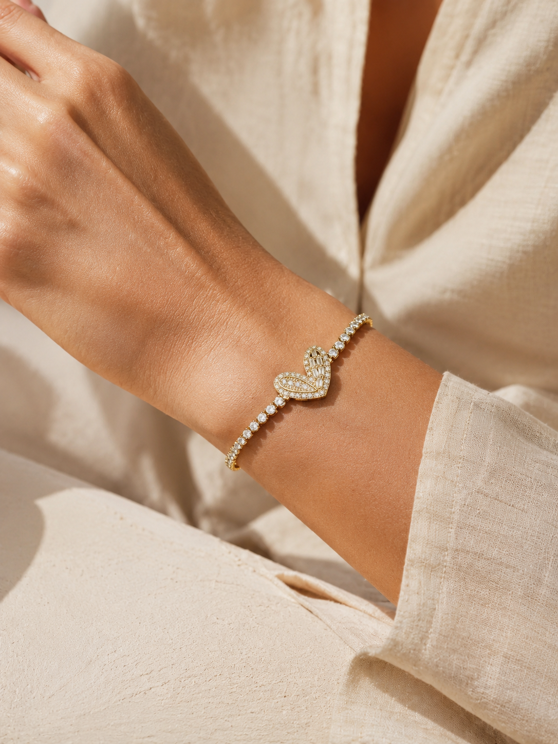 Heartline Spark Bracelet