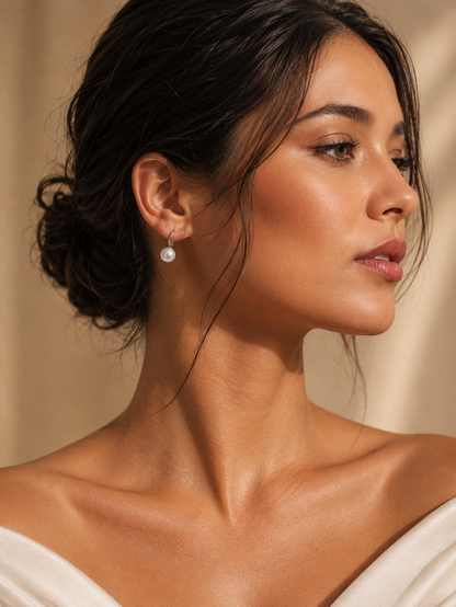 Classic Pearl Drop Earring