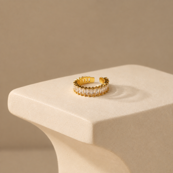 Baguette Arc Ring