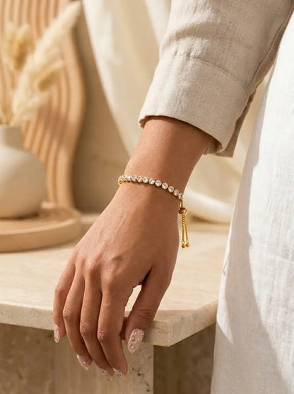 Celeste Tennis Bracelet