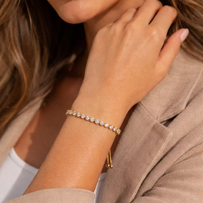 Celeste Tennis Bracelet