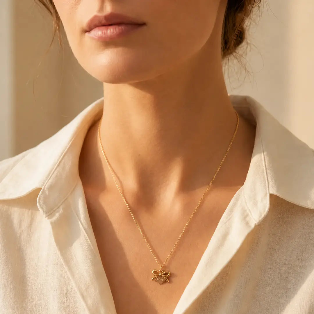 Sweetheart Bow Pendant