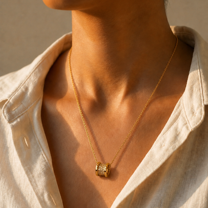 Golden Butterfly Chain Necklace