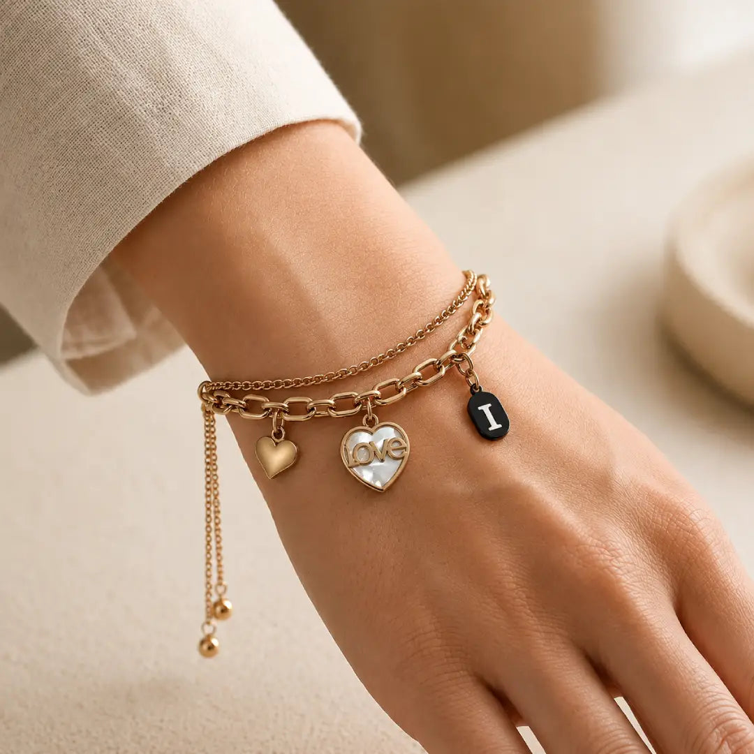 Eterna Love Charm Bracelet