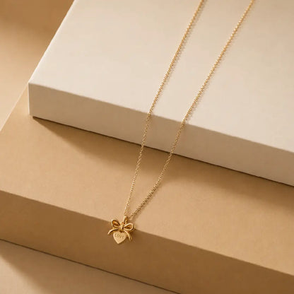 Sweetheart Bow Pendant