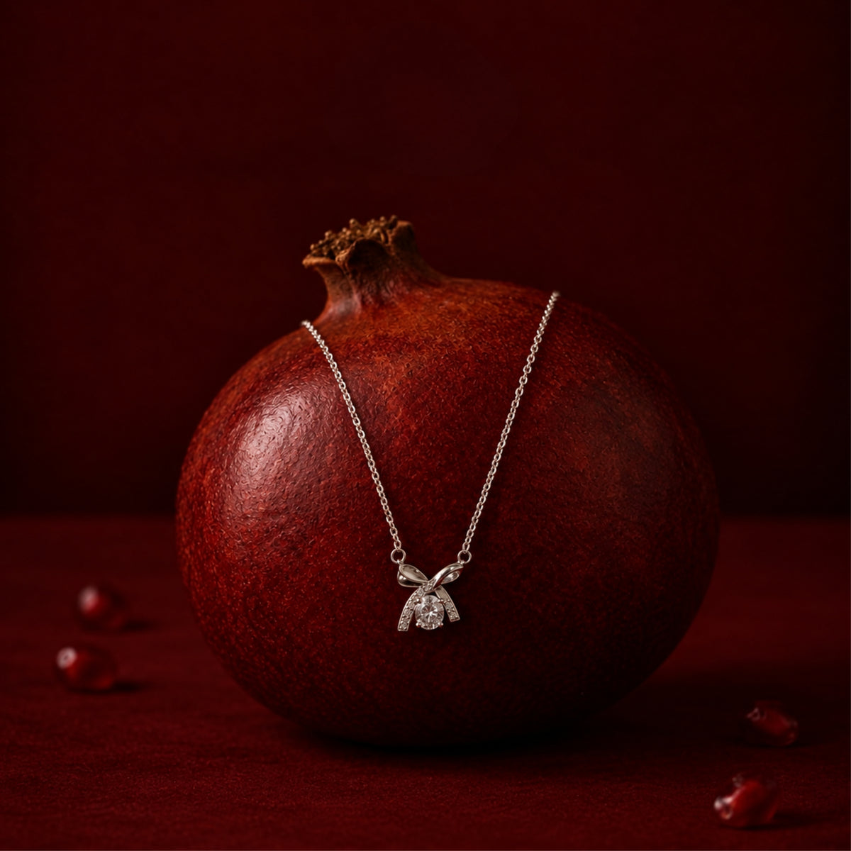 Ribbon Crystal Pendant