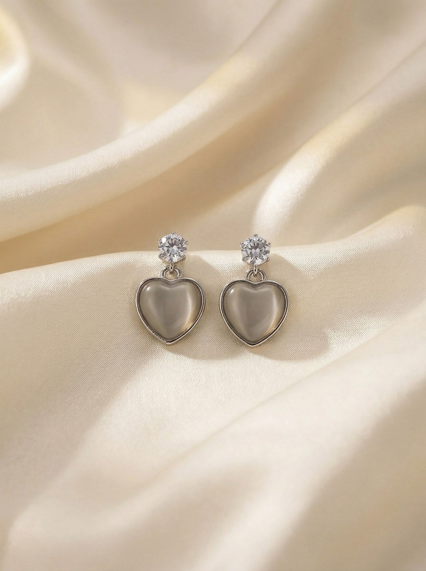 Moonstone muse earrings