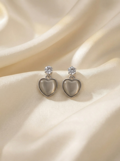 Moonstone muse earrings