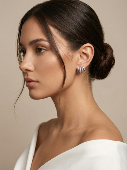 Crystal Wrap Earrings