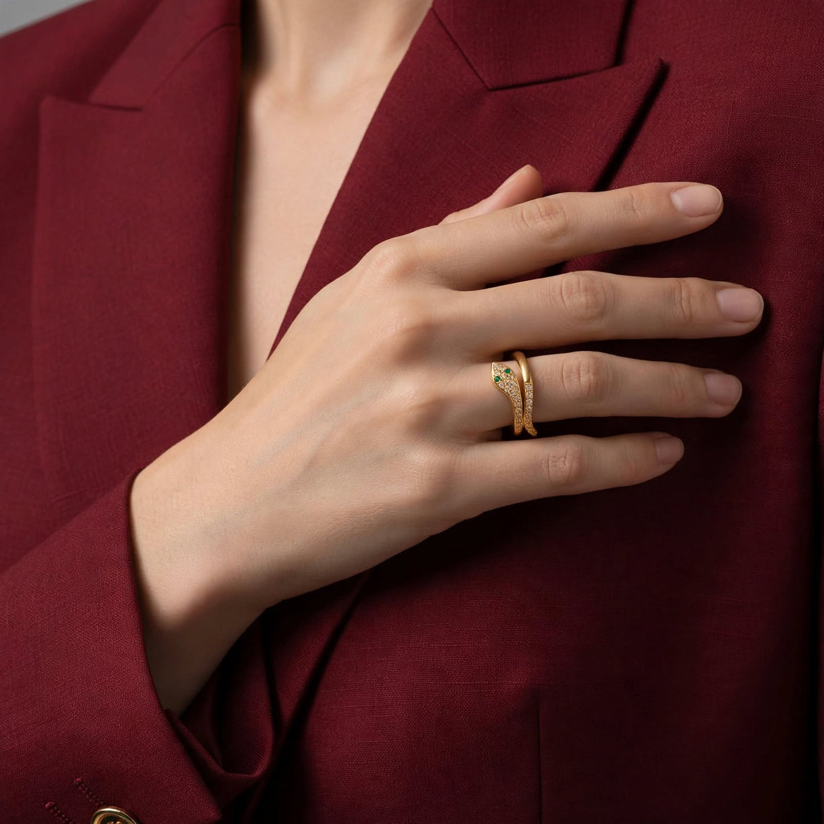 Snake Wrap Ring