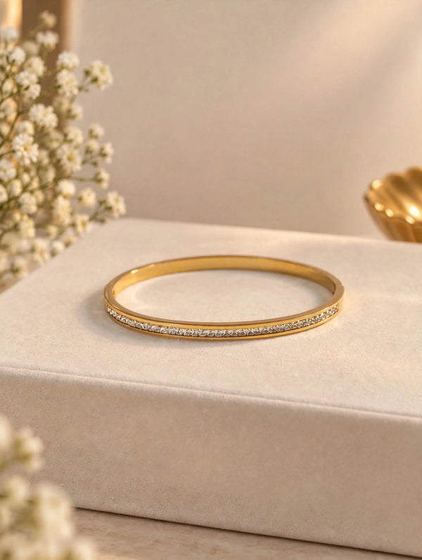 Crystal Line Bangle